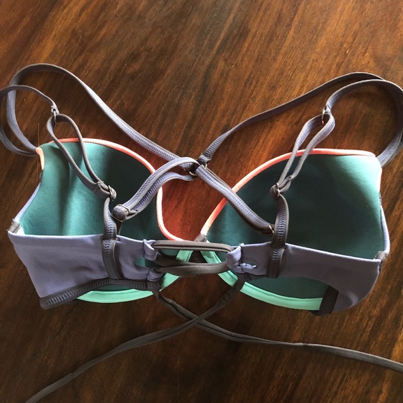 Maaji Rubik style corset tie back bikini top - Picture 5 of 5